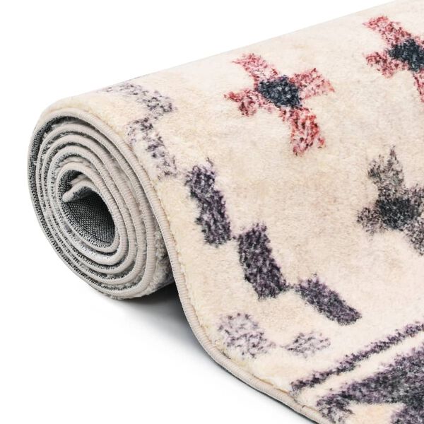 vidaXL Tapis imprim&eacute; Multicolore 80 x 150 cm Polyester