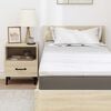 vidaXL Surmatelas Blanc 70 x 200 cm Tissu en Tricot