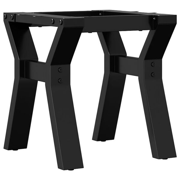 vidaXL Pieds de table basse cadre en Y 30x30x33 cm acier