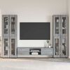 vidaXL Ensemble meuble TV FLORIN Gris Sonoma Bois d'ing&eacute;nierie