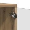 vidaXL Cabinets muraux 2 pcs Ch&ecirc;ne artisanal 68 x 37 x 35 cm