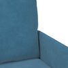 vidaXL Ensembles de canap&eacute;s 3 pcs Bleu 115 x 56 x 80 cm Contreplaqu&eacute;