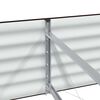 vidaXL Lit sur&eacute;lev&eacute; Marron 320 x 80 x 44 cm Acier