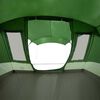 vidaXL Tente de camping tunnel 5 personnes vert imperméable