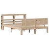 vidaXL Cadre de lit avec t&ecirc;te de lit sans matelas 160x200 cm