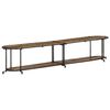 vidaXL Meuble TV 200x42x40 cm Bois massif de r&eacute;cup&eacute;ration