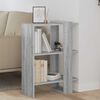 vidaXL &Eacute;tag&egrave;re Gris Sonoma 52 x 25 x 71,5 cm Bois d'ing&eacute;nierie