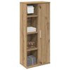 vidaXL Meuble de salle de bain avec porte-rouleau ch&ecirc;ne artisanal