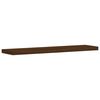 vidaXL &Eacute;tag&egrave;res murales 4 pcs ch&ecirc;ne marron 40x10x1,5cm bois ing&eacute;nierie