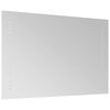 vidaXL Miroir de salle de bain &agrave; LED 60x40 cm