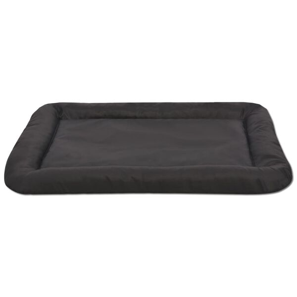 vidaXL Matelas pour chiens Taille XL Noir