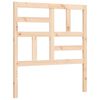 vidaXL Cadre de lit sans matelas bois massif