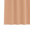 vidaXL Rideaux occultants avec anneaux 2 pcs Marron Clair 140 x 140 cm