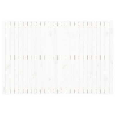 vidaXL Tête de lit murale Blanc 166x3x110 cm Bois massif de pin