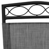 vidaXL Chaises de jardin pliables lot de 2 en acier et textil&egrave;ne