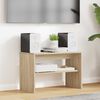 vidaXL Meuble TV Ch&ecirc;ne Sonoma 60 x 30 x 40 cm Bois d'ing&eacute;nierie