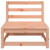 vidaXL Canap&eacute; jardin sans accoudoirs repose-pieds bois massif douglas