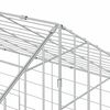 vidaXL Cage pour lapins Argent 400 x 78 x 78 cm Acier galvanis&eacute;