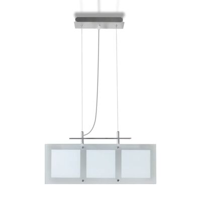 Lampe suspendue pour salle à manger en verre 3 x E14