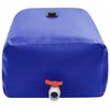 vidaXL R&eacute;servoir d'eau avec robinet pliable 100 L PVC