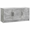 vidaXL Meuble TV Gris b&eacute;ton 99 x 34,5 x 47 cm Bois d'ing&eacute;nierie