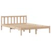 vidaXL Cadre de lit sans matelas 150x200 cm bois de pin massif
