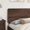 vidaXL T&ecirc;te de lit Ch&ecirc;ne brun 200 cm Bois d'ing&eacute;nierie