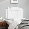 vidaXL Coussin de t&ecirc;te de lit Viana blanc 100 cm similicuir