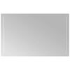 vidaXL Miroir de salle de bain &agrave; LED 80x50 cm