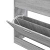 vidaXL Armoire &agrave; chaussures Sonoma gris 63x24x81 cm Bois d'ing&eacute;nierie