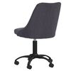 vidaXL Chaises pivotantes &agrave; manger lot de 6 gris fonc&eacute; tissu