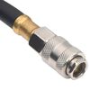 vidaXL Tuyau d'air hybride noir 0,6" 5 m caoutchouc et PVC