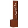 vidaXL &Eacute;cran de confidentialit&eacute; de jardin Rouill&eacute; 32 x 32 x 150 cm
