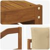 vidaXL Ensemble de canap&eacute;s d'ext&eacute;rieur 8 pcs Naturel et Beige
