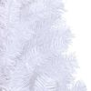vidaXL Sapin de No&euml;l artificiel avec 300 LED Blanc 210 cm PVC et Acier