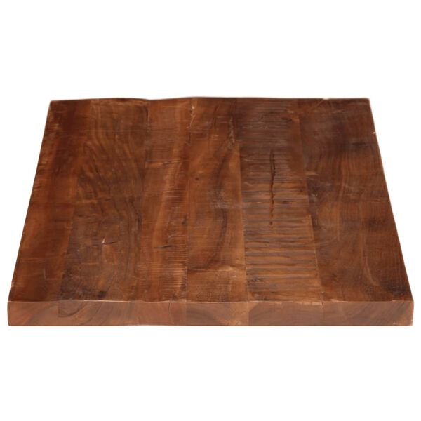vidaXL Dessus de table 100x50x2,5cm rectangulaire bois massif r&eacute;cup&eacute;r&eacute;