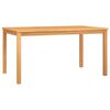 vidaXL Ensemble &agrave; manger de jardin 4 pcs Bois de teck massif