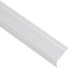 vidaXL Nez de marche forme en L 5 pcs aluminium 100 cm argent&eacute;