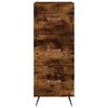 vidaXL Buffet Ch&ecirc;ne fum&eacute; 34,5x34x90 cm Bois d'ing&eacute;nierie