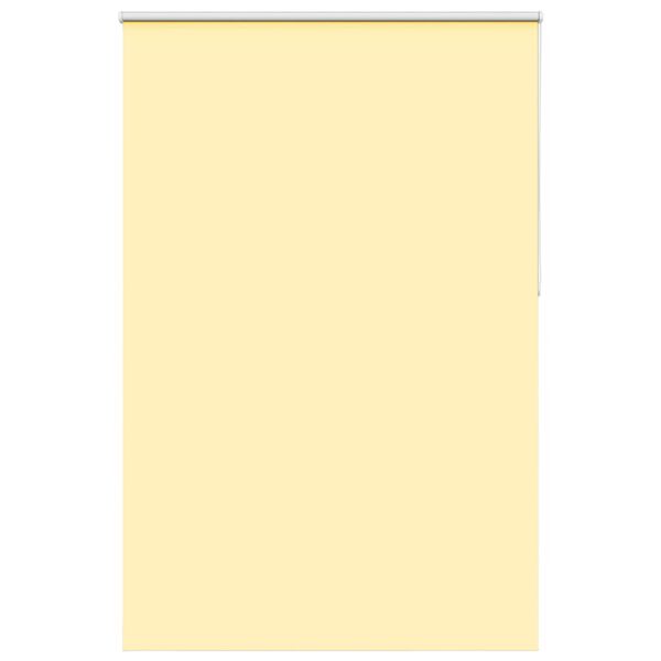 vidaXL Store enrouleur occultant jaune largeur du tissu 156,6 cm