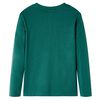 T-shirt enfants &agrave; manches longues vert 116