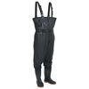 vidaXL Cuissardes avec bottes et ceinture noir taille 41