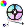 vidaXL Bande LED 2 pcs Noir et Transparent 3000 mm Cuivre et plastique