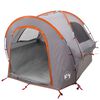 vidaXL Tente de voiture avec toit Gris et orange 200 x 170 x 170 cm