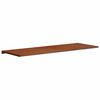 vidaXL Appui de fen&ecirc;tre Bois Brun 120 x 50 x 4,5 cm PVC