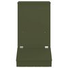 vidaXL Distributeur de porcs Vert olive 82 x 51 x 91,5 cm
