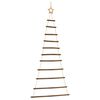 vidaXL Sapin de No&euml;l suspendu avec &eacute;toile sup&eacute;rieure 74x150 cm