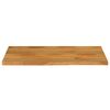 vidaXL Dessus de table &agrave; bord vivant 100x60x3,8cm bois massif manguier