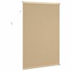 vidaXL Store V&eacute;nitien R&eacute;glable Marron clair avec motif 150 x 80 cm PVC