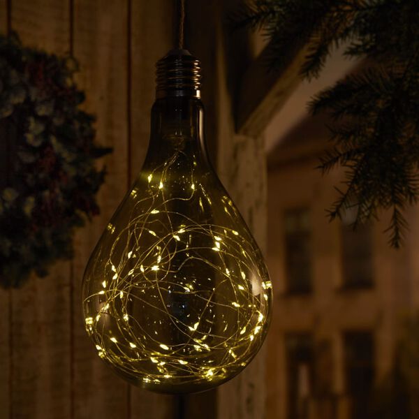 Luxform Lighting Guirlande lumineuse &agrave; LED sur pile PS160 Transparent